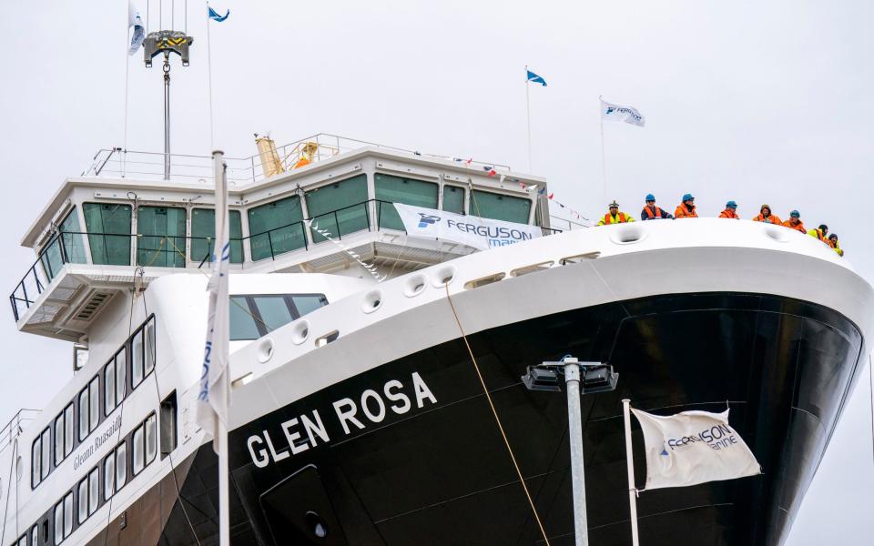 Glen Rosa ferry