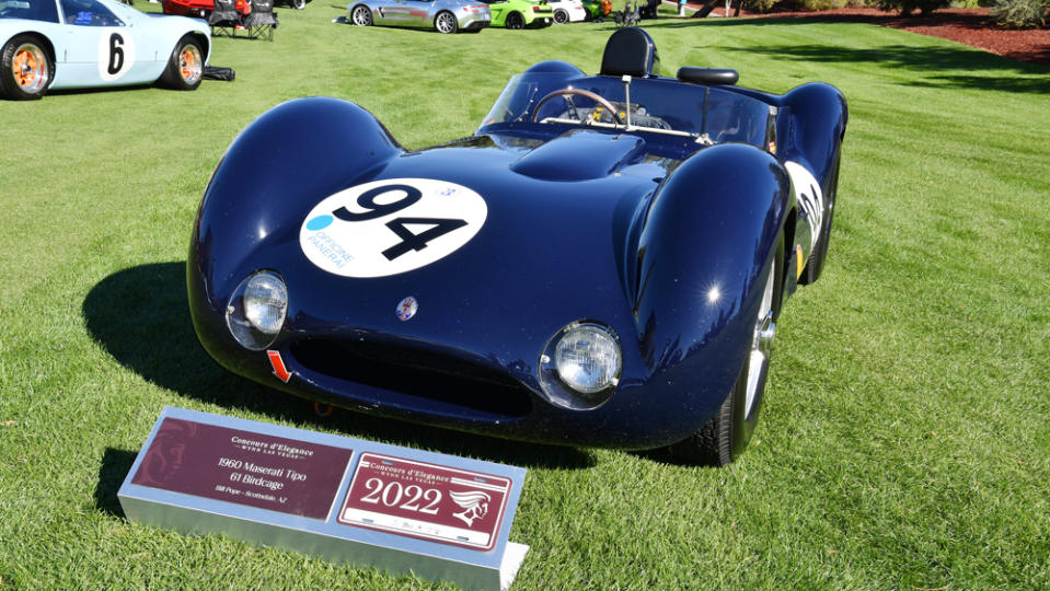 1960 Maserati Tipo 61 “Birdcage” race car.