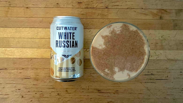 Overhead view of White Russian