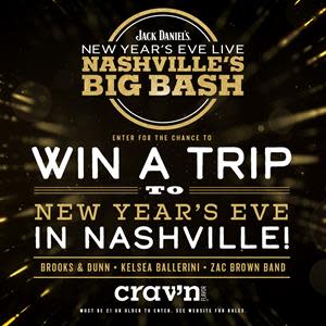 Crav’n Flavor, a store brand known for its wide variety of craveable meal and snack solutions for on-the-go shoppers, is a sponsor of Jack Daniel’s New Year’s Eve Live: Nashville’s Big Bash produced by the Nashville Convention & Visitors Corp.