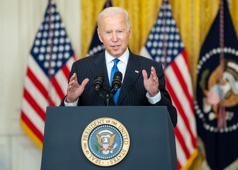 美國總統拜登（Joe Biden）先前指出，若大陸攻擊台灣，美國「有承諾」防衛台灣，使台海情勢再度引發國際關注。（圖／翻攝自臉書／The White House）