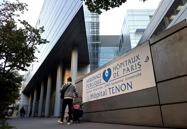 L'hôpital Tenon, le 23 septembre 2021 à Paris - THOMAS COEX © 2019 AFP