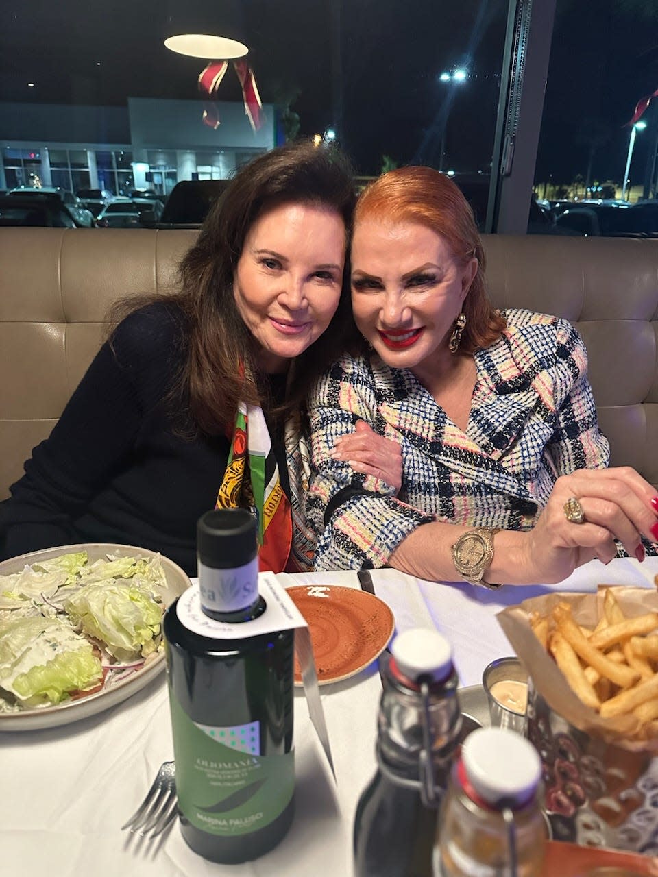 "Southern Charm" star Pat Altschul and Ambassador Georgette Mosbacher at Dorona.