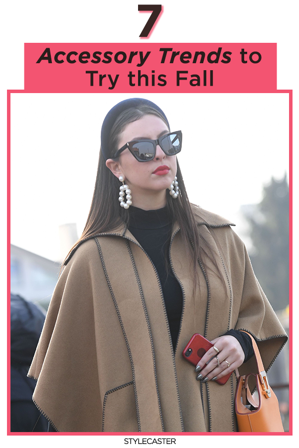 STYLECASTER | fall trends | fall style | fall fashion | fall accessory trends | fall accessories | headbands | scarves | barettes | tote bag