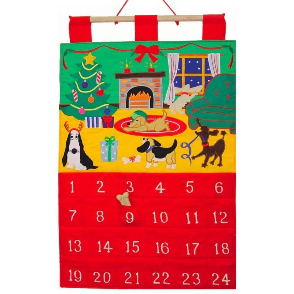 8) Dog Gone It Fabric Advent Calendar