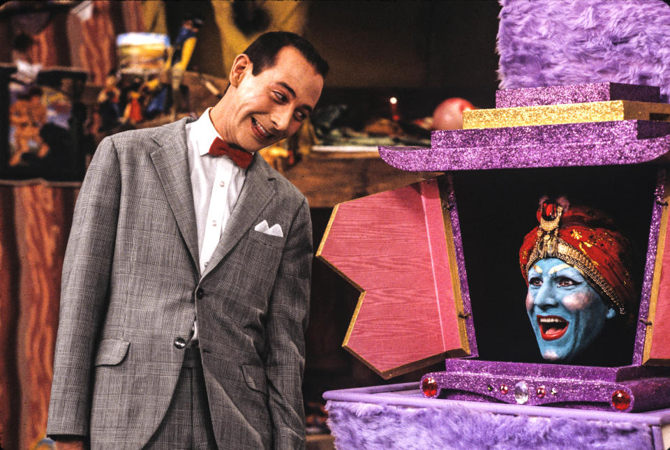 'Pee Wee's Playhouse' on CBS, a children's television show starring Paul Reubens and John Paragon, 1986.  (John Kisch Archive / Getty Images file)