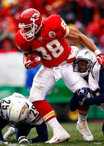 Getty Images / Jamie Squire Tony Gonzalez during his time with the Chiefs