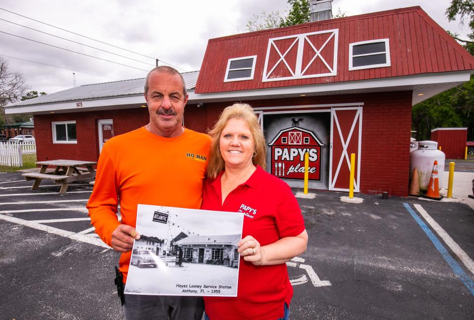 Scott and Wanda Homan own Papy's Place in Anthony.