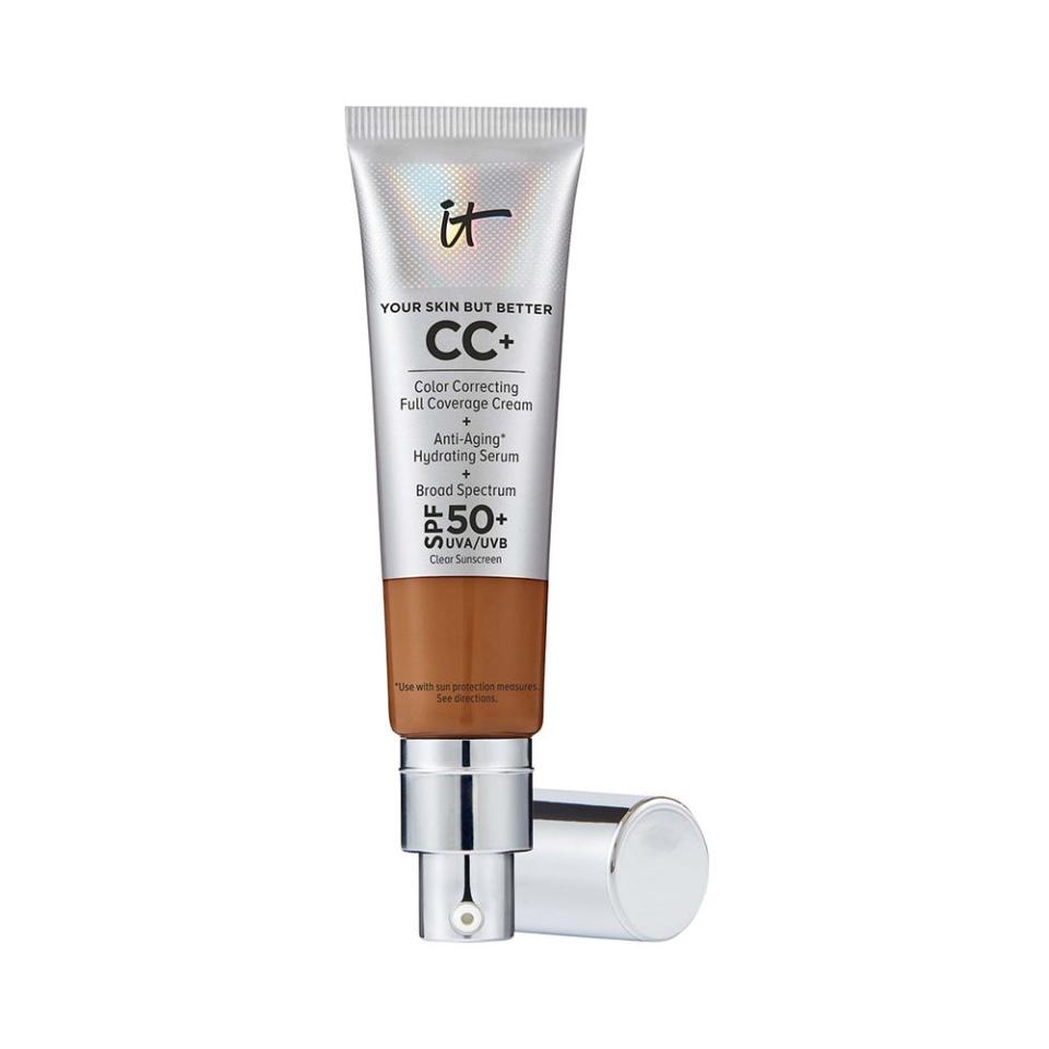 <p><a href="https://go.redirectingat.com?id=74968X1596630&url=https%3A%2F%2Fwww.sephora.com%2Fproduct%2Fyour-skin-but-better-cc-cream-spf-50-P411885&sref=https%3A%2F%2Fwww.elle.com%2Fbeauty%2Fmakeup-skin-care%2Fg46817199%2Fbest-makeup-for-sensitive-skin%2F" rel="nofollow noopener" target="_blank" data-ylk="slk:Shop Now;elm:context_link;itc:0;sec:content-canvas" class="link ">Shop Now</a></p><p>CC+ Cream Full Coverage Color Correcting Foundation with SPF 50+</p><p>sephora.com</p><p>$47.00</p>