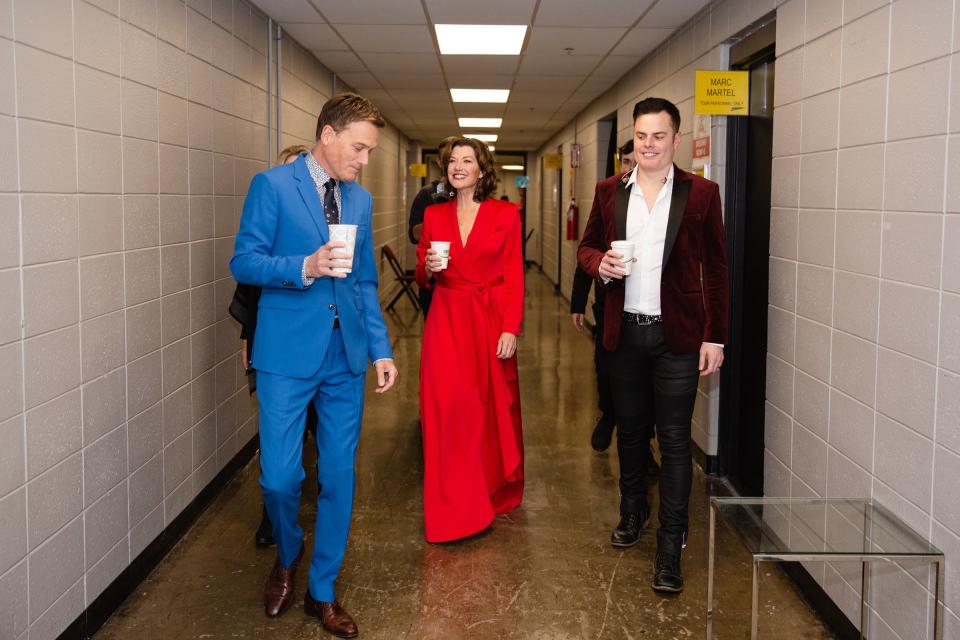 "The walk to the stage is one of my favorite moments, right before we see the crowd for the first time." — MWS