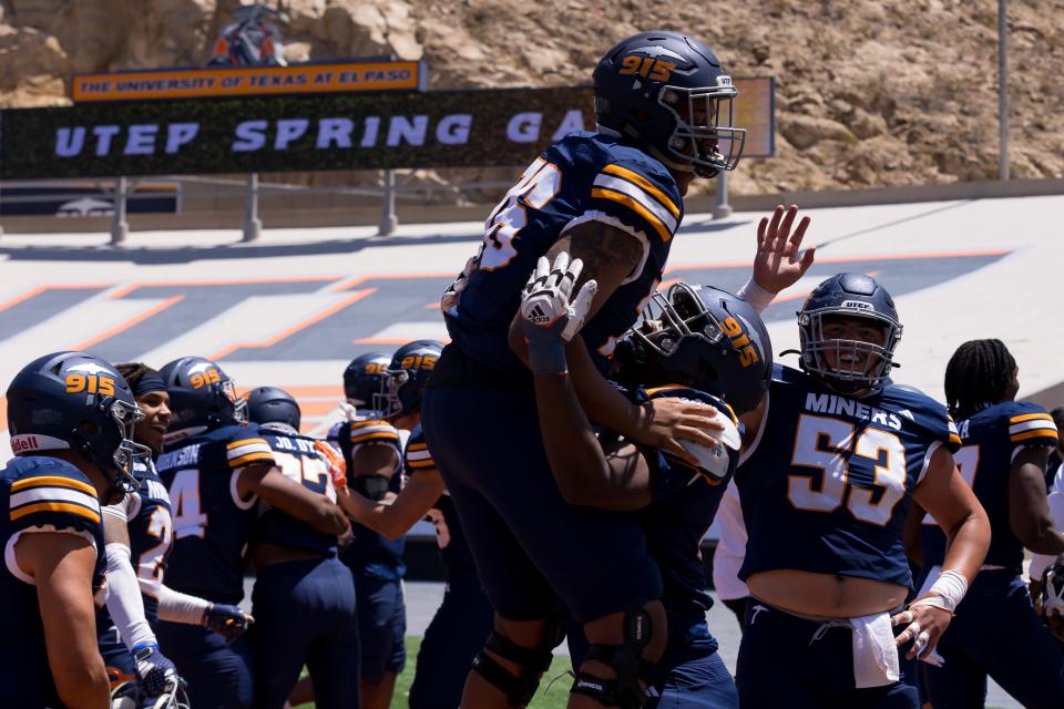 'Great day to be a Miner': Blue walks-off thrilling spring game with ...