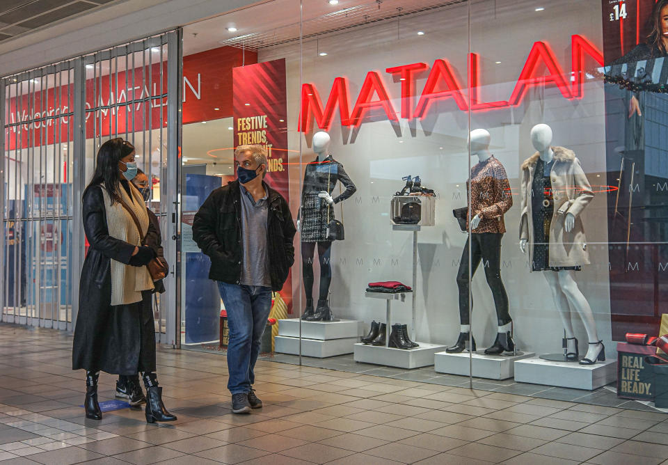 Collect in store is a possibility at Matalan. (Getty Images)