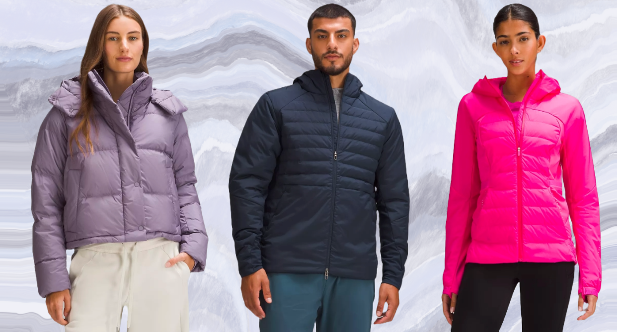These fall and winter coats from lululemon are a must-have for cold weather. Photos via lululemon.
