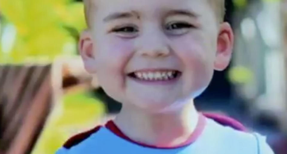 The parents Sydney boy Aidan Mara (pictured) have pleaded with parents to vaccinate their kids after he died form the flu in 2014. Source: 7 News