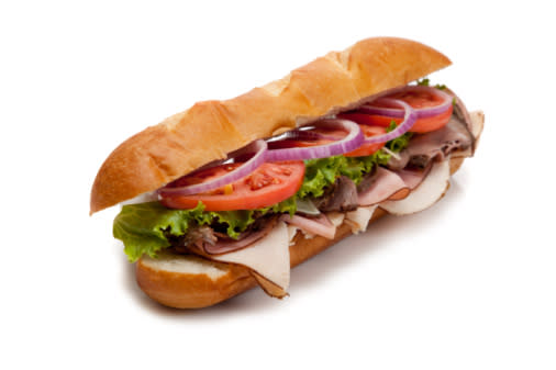 The sandwich descriptor "Footlong"