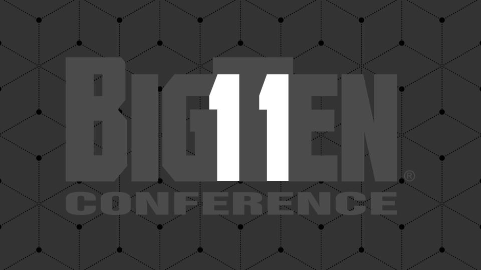 The Big Ten Conference added an 11th member, Penn State, in 1990. The conference wanted to maintain its famous title and include its new addition by stylizing an 11 around the T in Ten.