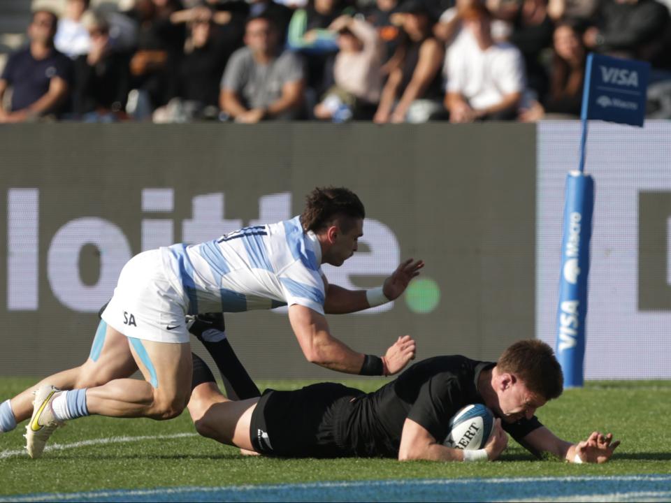 Jordie Barrett was one of New Zealand’s best performers against Argentina (Getty Images)