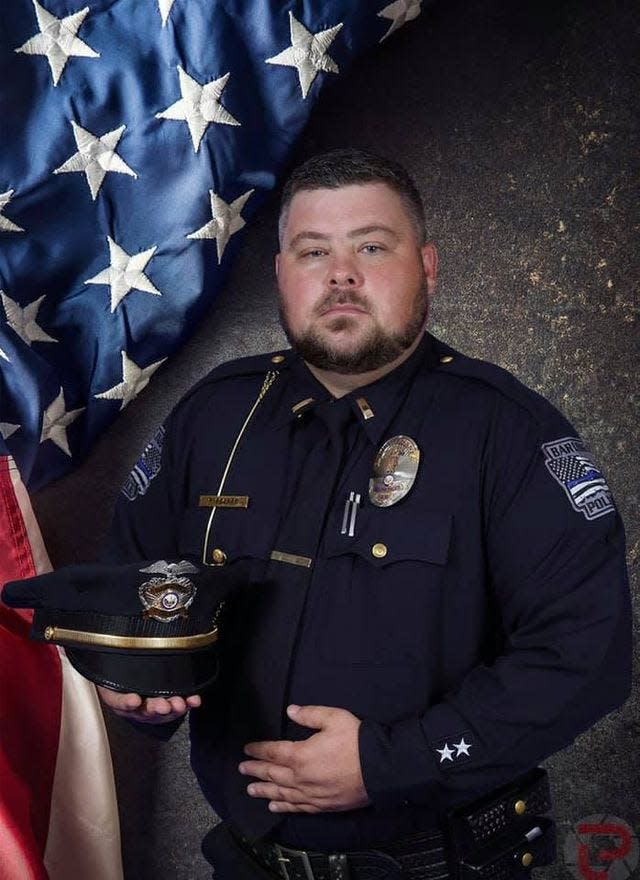 Barling, Arkansas Lt. Stephen Becker saved a person's life who had overdosed on fentanyl in 2020.