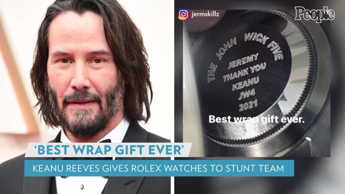 Keanu Reeves Surprised His John Wick Chapter 4 Stunt Team With Rolex Watches Best Wrap T Ever 2120