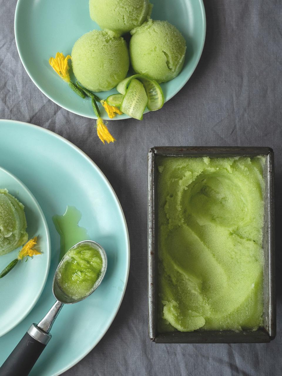 A light, palate-cleasning summer dessert (John Hardship)