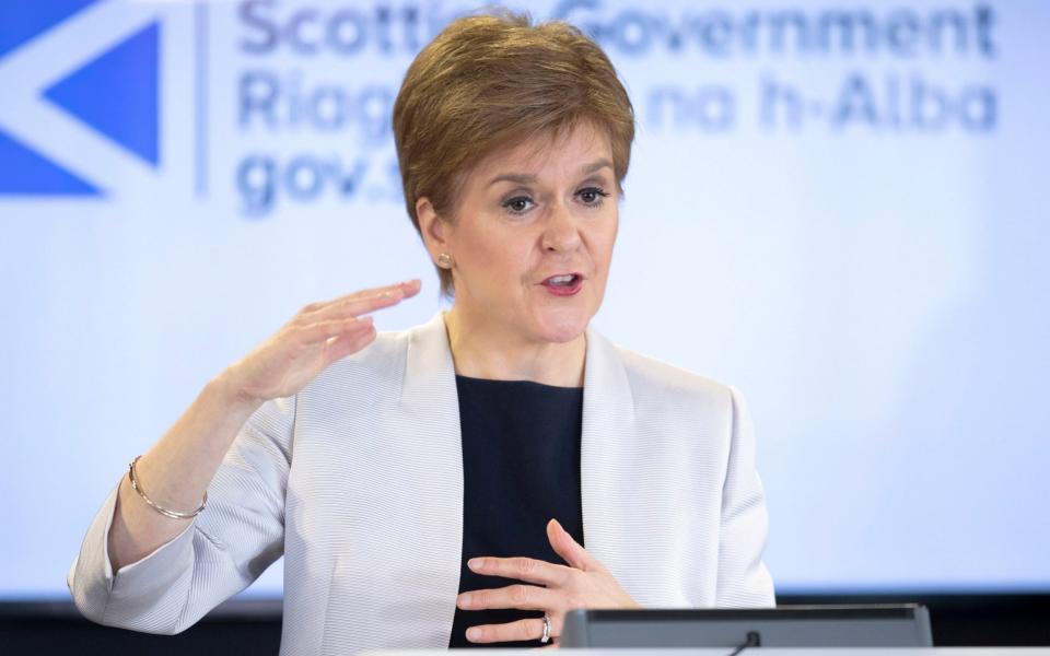 Nicola Sturgeon said she had little choice but to impose new restrictions - Pool/Reuters