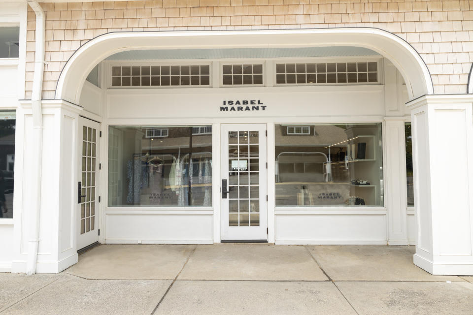 Isabel Marant’s new store in East Hampton.