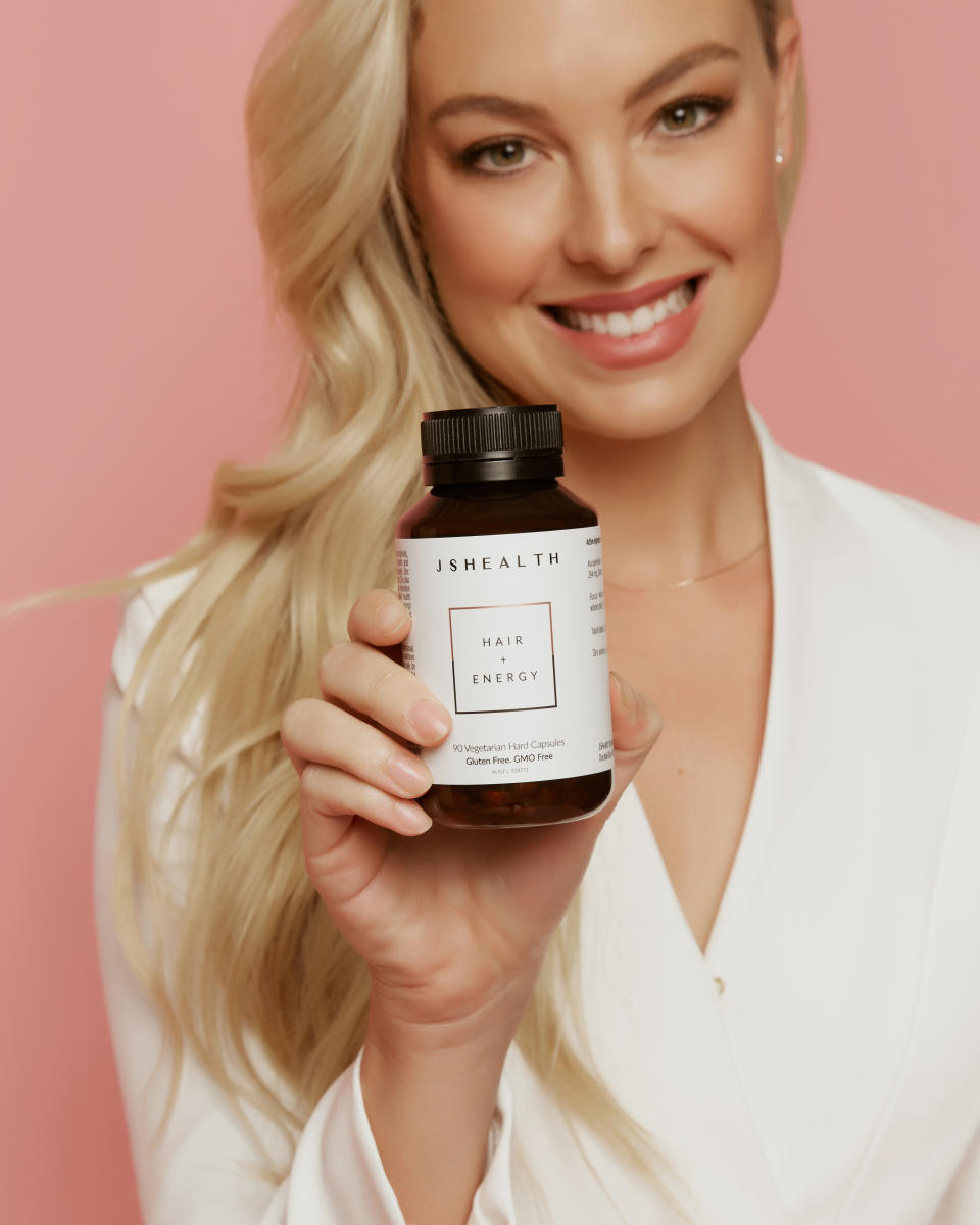 Jessica Sepel launched her popular range of vitamins from her two-bedroom home in Sydney in 2019