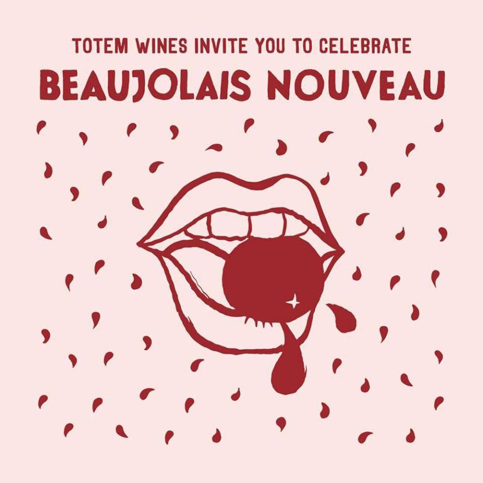 Find yourself a Beaujolais party this Thursday (Totem wines)