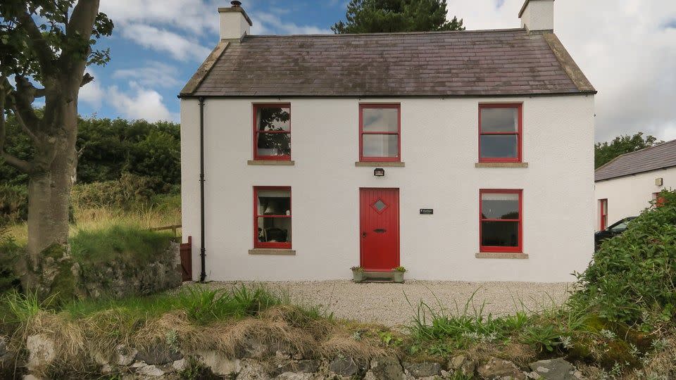 <p>Sitting on the coast of Antrim Coast & Glens Area of Outstanding Natural Beauty, this Christmas cottage comes with dramatic views. Step inside the festive red front door and you'll discover a quirky layout downstairs, which includes a spacious living room with woodburner, separate dining room and modern kitchen – everything you need for a social family Christmas.</p><p><strong>Be sure to... </strong>Take a relaxing stroll on the sandy beach that curves right past the Christmas cottage. With its secluded setting just north of the village of Cushendun, it's ideal for a Christmas coastal escape with sea views from your bedroom. </p><p><strong>Sleeps:</strong> 5</p><p><strong>Pets:</strong> No</p><p><strong>Price: </strong>£849 for 7 nights over Christmas and New Year (short breaks can be booked one month before for peak periods)</p><p><a class="link " href="https://go.redirectingat.com?id=127X1599956&url=https%3A%2F%2Fwww.nationaltrust.org.uk%2Fholidays%2Fstrand-house-northern-ireland&sref=https%3A%2F%2Fwww.redonline.co.uk%2Ftravel%2Finspiration%2Fg33891719%2Fchristmas-cottage%2F" rel="nofollow noopener" target="_blank" data-ylk="slk:FIND OUT MORE;elm:context_link;itc:0;sec:content-canvas">FIND OUT MORE</a></p>