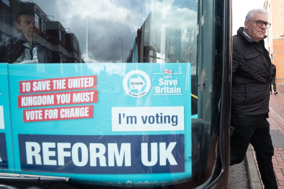 Reform UK has launched what it describes as a ‘contract’ with voters (Stefan Rousseau/PA) (PA Wire)