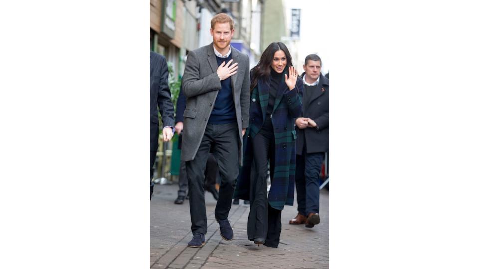 Prince Harry and Meghan Markle in Edinburgh, 2018