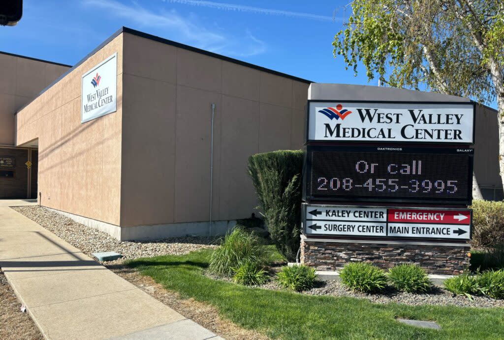 West Valley Medical Center in Caldwell, Idaho, closed its labor and delivery unit on April 1 for financial and staffing reasons. A former OBGYN who worked at West Valley for decades said the state’s abortion laws made it difficult to fill vacant OB positions. (Kelcie Moseley-Morris/States Newsroom)