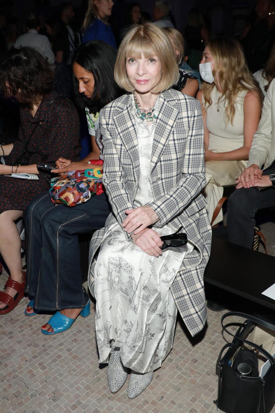 Anna Wintour has many rules, including never wearing all-black (Getty Images for NYFW: The Shows)