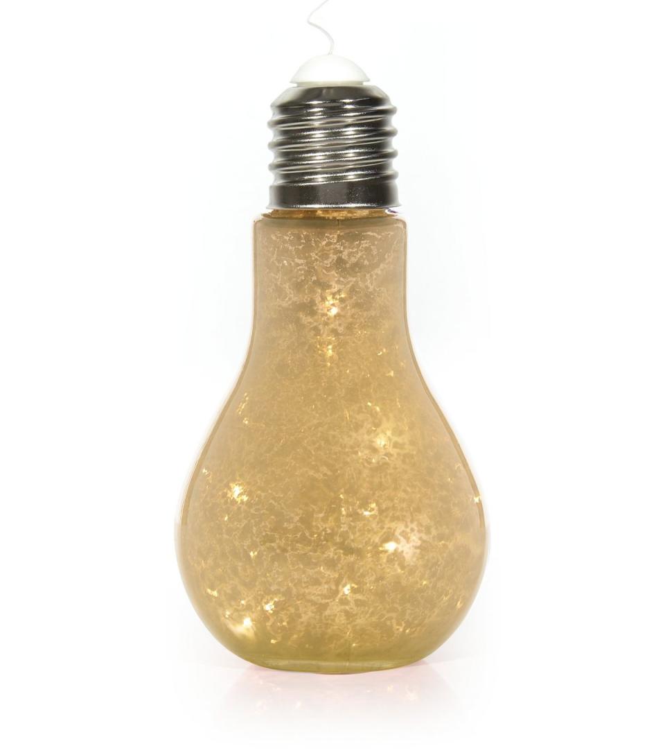 Gold lightbulb