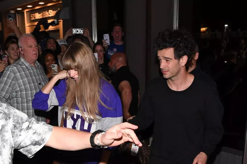 Taylor Swift and Matt Healy briefly dated in 2023