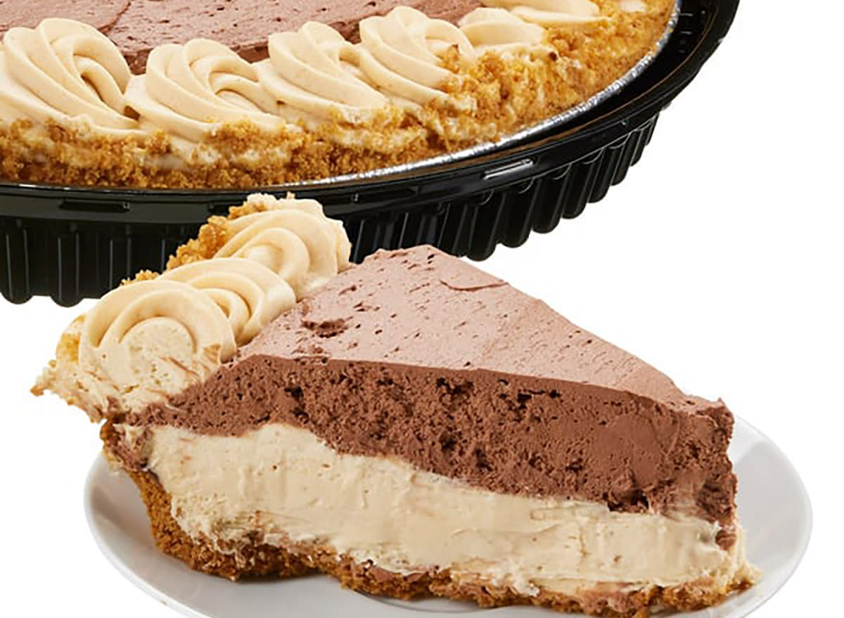 Chocolate peanut butter pie at Costco