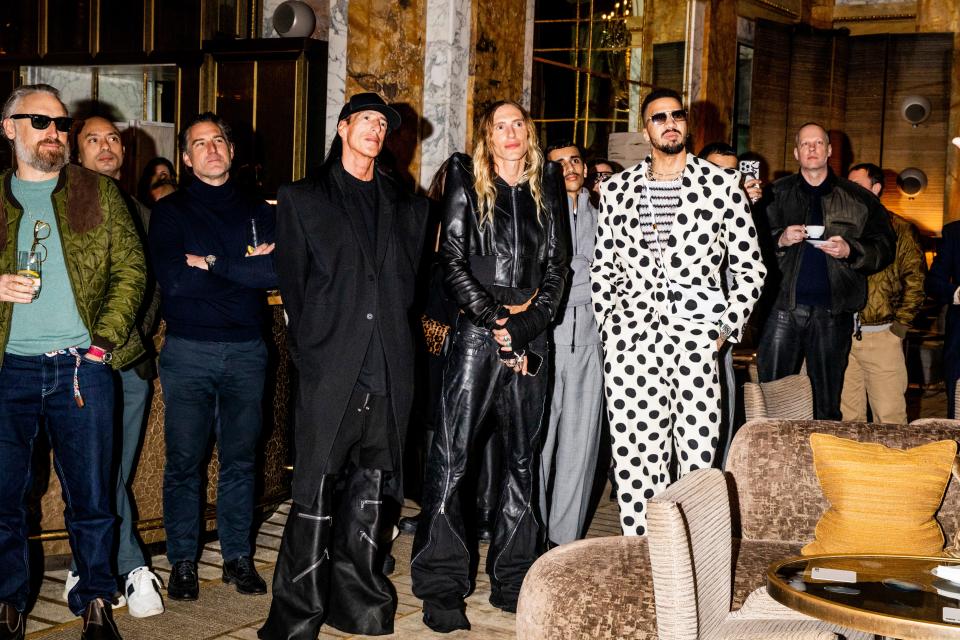 GQ and the Paris Fashion Week Community Had a Laid-Back Lunch Party