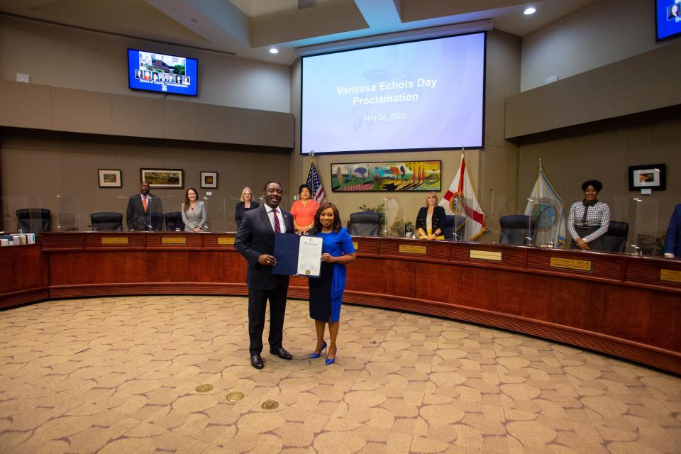 Orange County Mayor Jerry Demings proclaimed May 24 Vanessa Echols Day in the county.