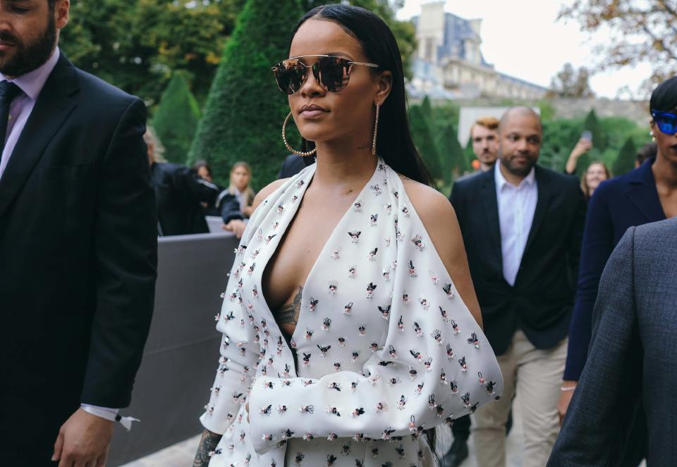 Rihanna in Dior