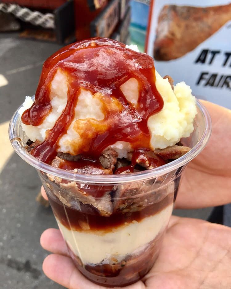 Barbecue Parfait in Arkansas State Fair, Arkansas