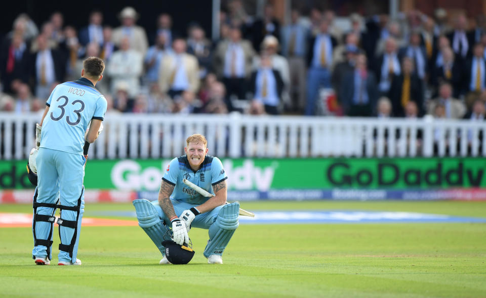 As Ben Stokes was scampering back for two, Martin Guptill’s throw hit the all-rounder’s bat and raced away for four. The umpire signalled a six (two runs and a deflected boundary) though it has since been suggested by many including former umpire Simon Taufel that it should have only been five. The one extra run proved to be one too many for the Kiwis at the end.