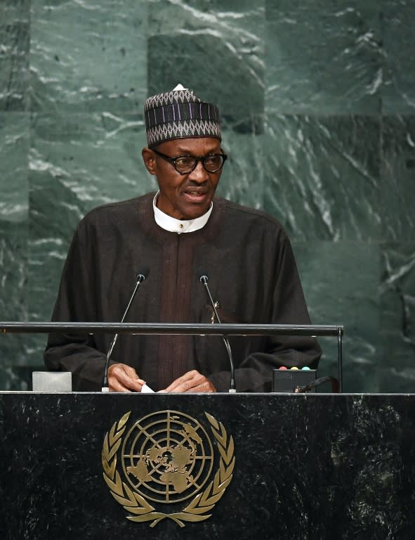 Nigeria's President Muhammadu Buhari appealed to the UN for help in negotiating the release of the kdinapped Chibok schoolgirls