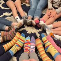 Wear mismatched socks on Thursday, March 21, 2024, to honor diversity and difference on National Down Syndrome Awareness Day.
