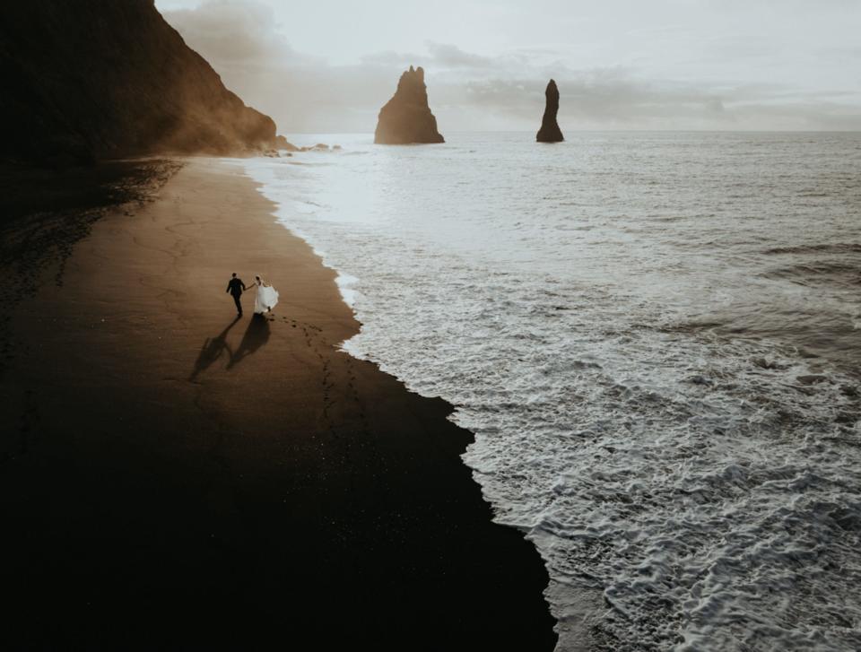 Image by Sharyn Hodges of Sharyn Hodges Photography taken in Reynisfjara, Black Sand Beach, Iceland