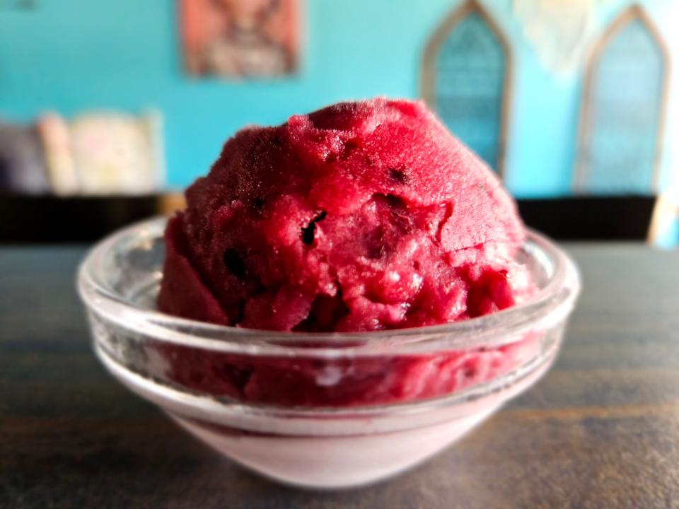 Berry Vine sorbet from Fernweh Ice Cream.