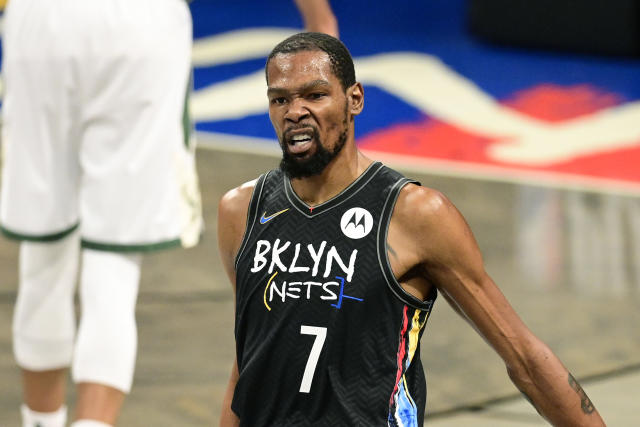 NBA playoffs: Kevin Durant leads Nets over Bucks in Game 5 - Yahoo