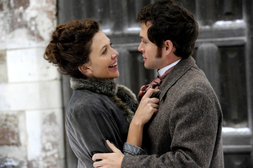 Maggie Gyllenhaal and Hugh Dancy in Sony Pictures Classics' "Hysteria" - 2012