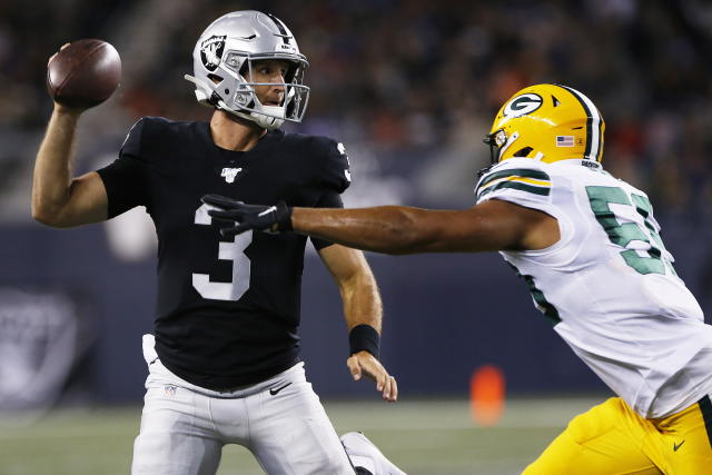 Raiders Waive QB Nathan Peterman