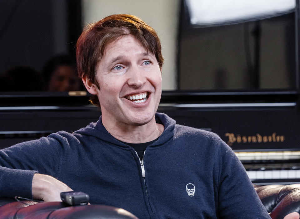 11 March 2020, Hamburg: The British singer-songwriter James Blunt speaks in a dpa interview before his concert in Hamburg's Elbphilharmonie, which is not allowed to be performed in front of an audience due to an order to contain the novel corona virus. Instead, the performance will be broadcast live on the Internet. Photo: Markus Scholz/dpa (Photo by Markus Scholz/picture alliance via Getty Images)