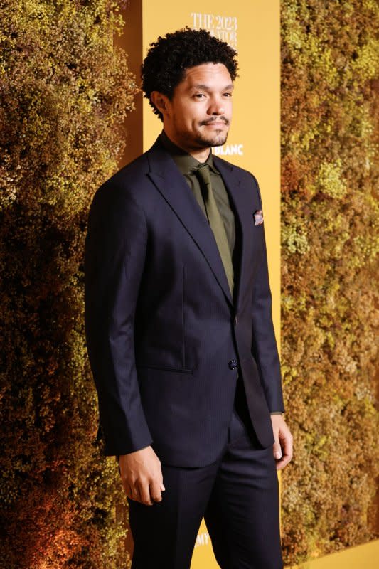 Trevor Noah arrives on the red carpet at WSJ Magazine 2023 Innovator Awards on November 1 in New York City. The comedian turns 40 on February 20. File Photo by Jason Szenes/UPI